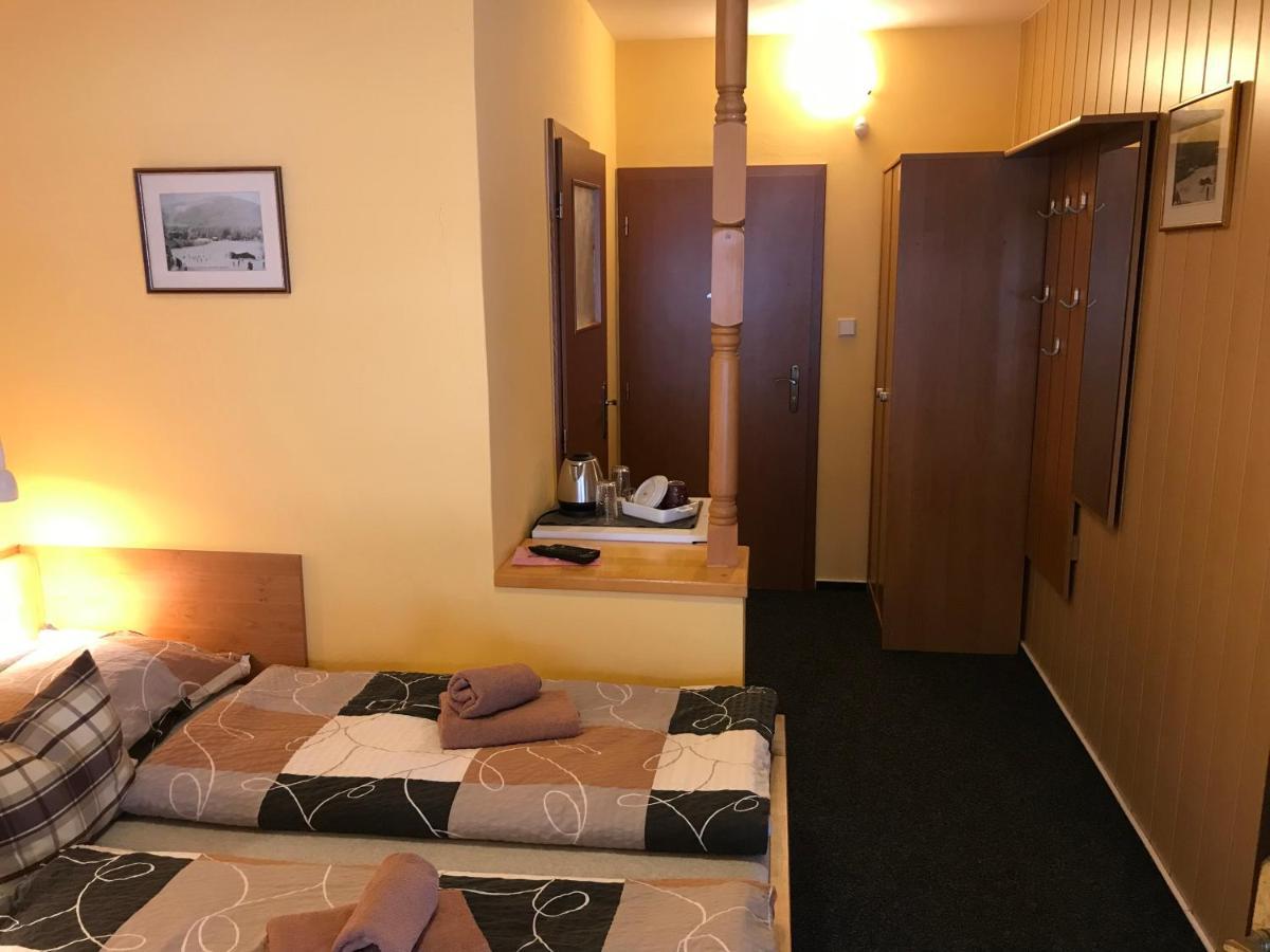 Pension Aura Spicak, Nektere Pokoje Se Saunou Zelezna Ruda Luaran gambar