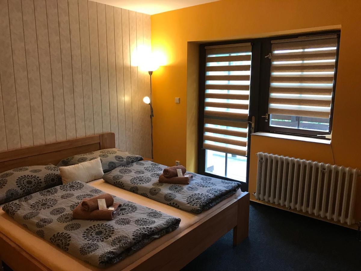 Pension Aura Spicak, Nektere Pokoje Se Saunou Zelezna Ruda Luaran gambar